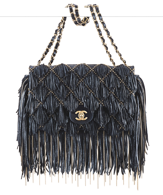 Chanel-Sueded-Leather-Fringe-Flap-Bag